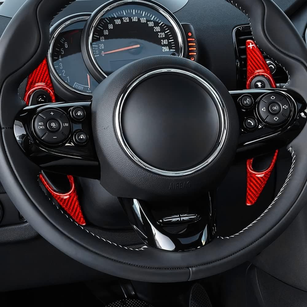 MINI F54 F55 F56 F57 F60 CARBON SCHALTWIPPEN VERLÄNGERUNGEN – Bild 3
