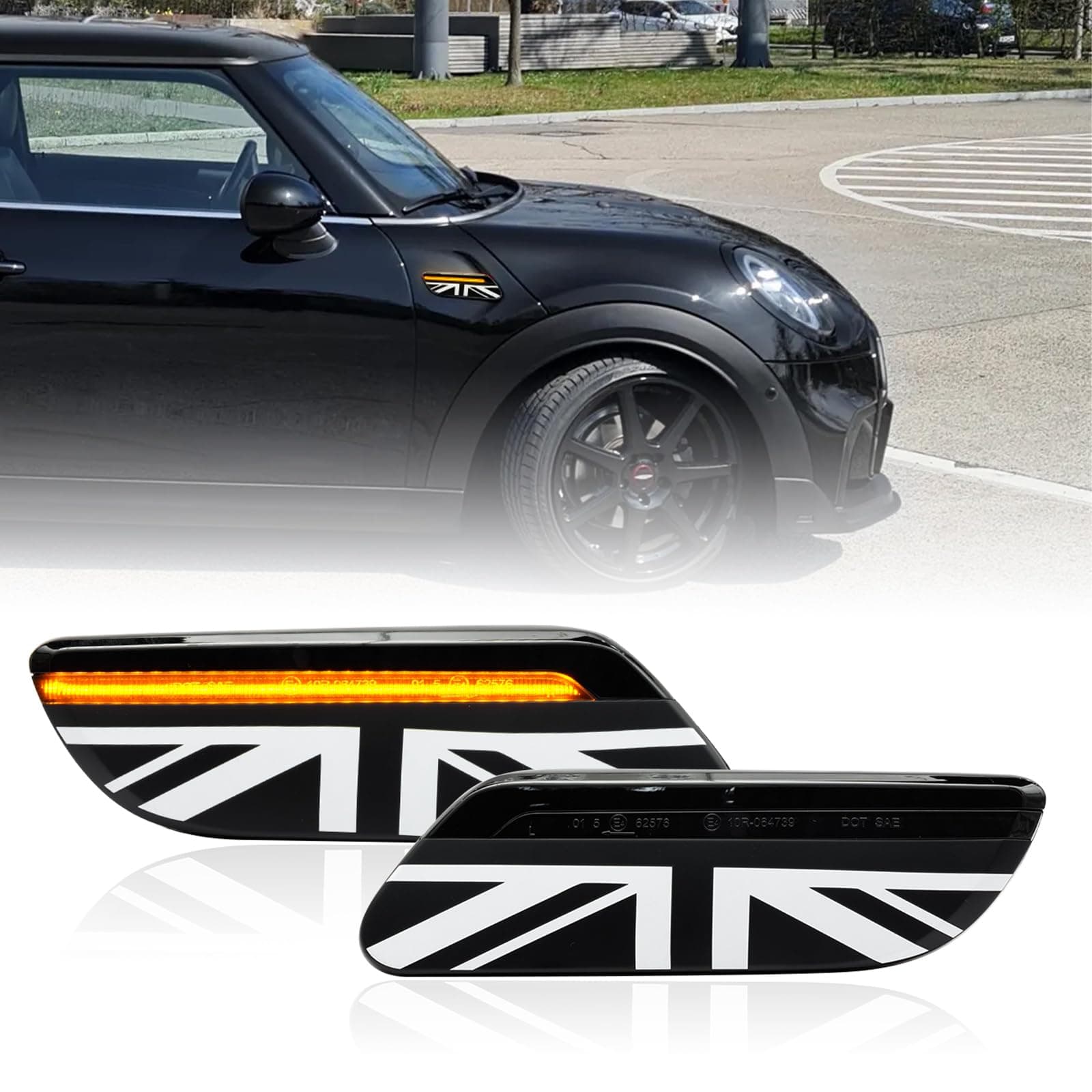 MINI COOPER F55 F56 F57 - DYNAMISCHE LED SEITENBLINKER V.4