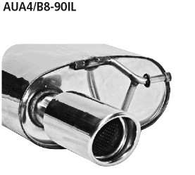 AUDI A5 COUPE - BASTUCK Ø 63MM DUPLEX AUSPUFF ANLAGE – Bild 2