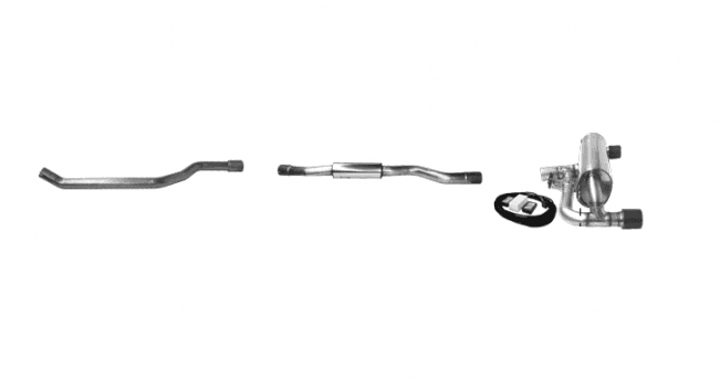 BMW 118i - DUPLEX SPORT AUSPUFF ANLAGE AB KAT. (GPS)