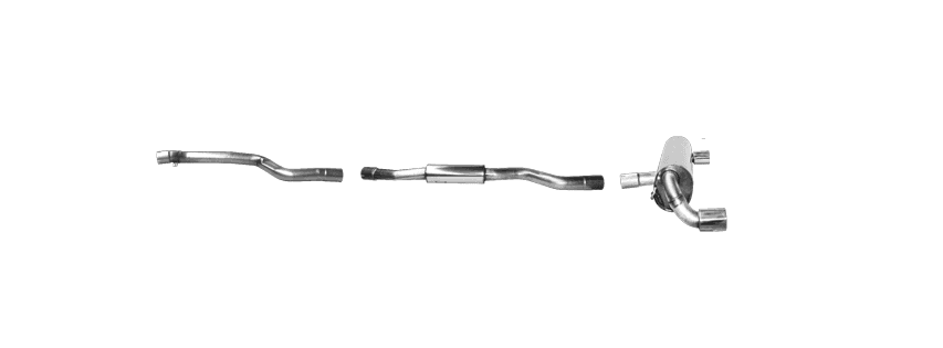 BMW 125i - DUPLEX SPORT AUSPUFF ANLAGE AB KAT.