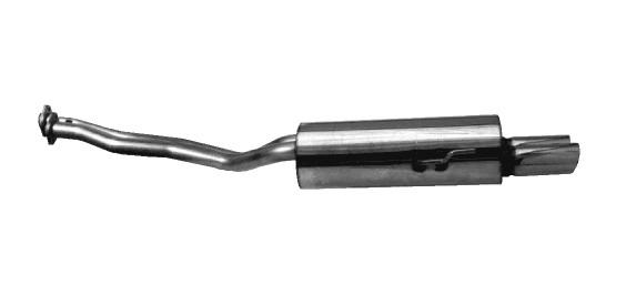 BMW E36 328i CABRIO - BASTUCK SPORT AUSPUFF 2 x Ø 90MM – Bild 2