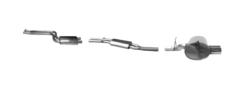 BMW E46 COMPACT - BASTUCK SPORTAUSPUFF ANLAGE AB KATALYSATOR V.2