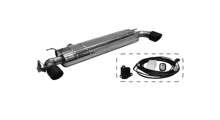 BMW 118i - BASTUCK DUPLEX SPORT AUSPUFF ANLAGE (GPS) – Bild 2