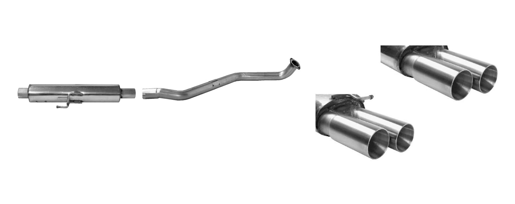 HYUNDAI COUPE - BASTUCK DUPLEX SPORTAUSPUFF ANLAGE AB KAT