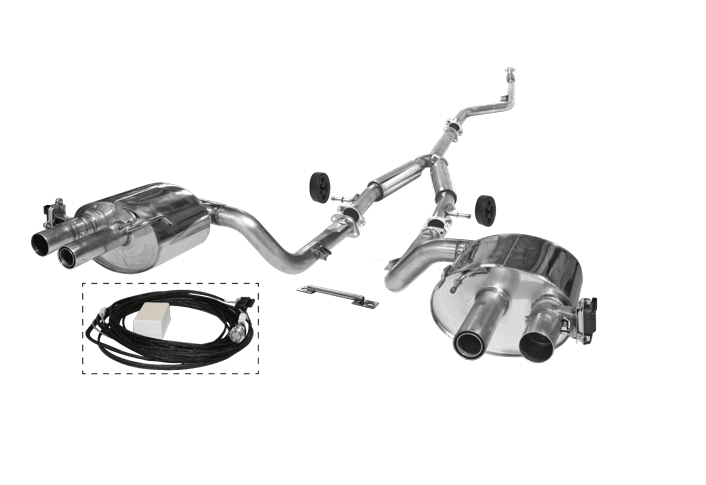 KIA STINGER - DUPLEX SPORT AUSPUFF ANLAGE AB KATALYSATOR (GPS)