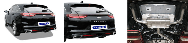 KIA PROCEE'D GT-LINE - DUPLEX SPORTAUSPUFF (GPS) – Bild 2