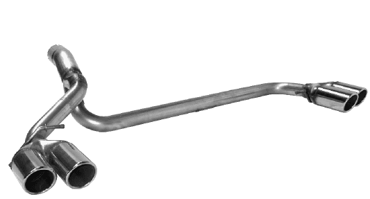 MAZDA 3 MPS (BK) - Ø 70MM DUPLEX AUSPUFF ANLAGE AB KATALYSATOR – Bild 2