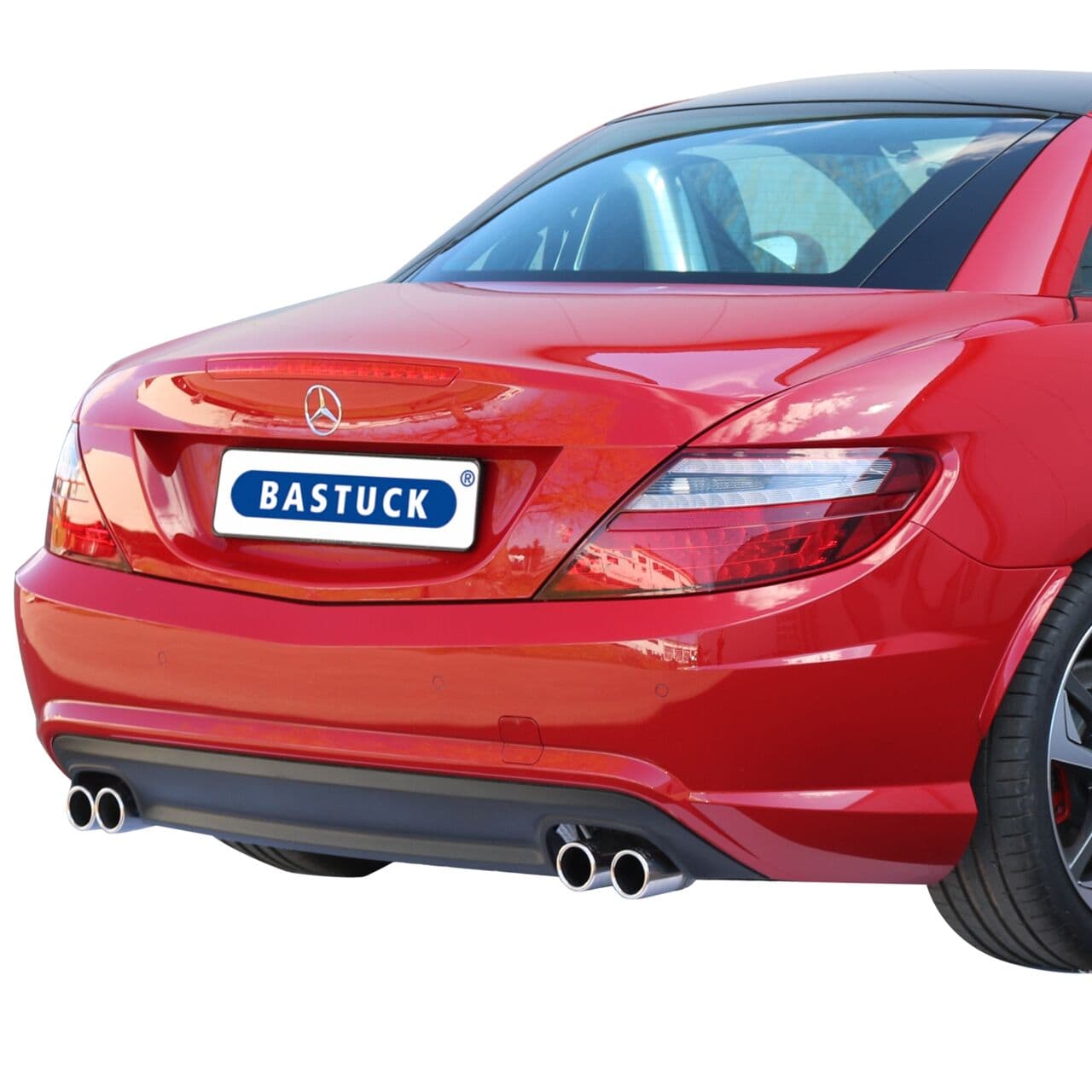 MERCEDES SLK - BASTUCK DUPLEX SPORTAUSPUFF ANLAGE AB KAT – Bild 2
