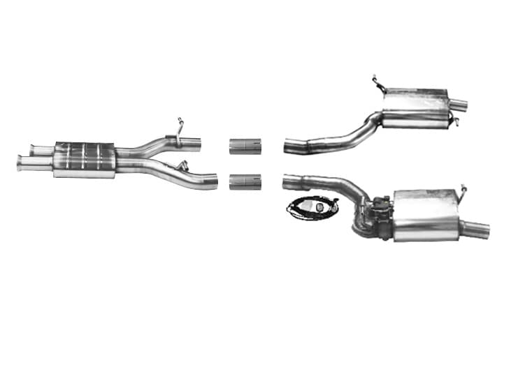 MERCEDES SLK - BASTUCK DUPLEX SPORTAUSPUFF ANLAGE AB KAT (GPS)