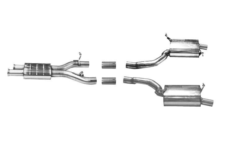 MERCEDES SLK - BASTUCK DUPLEX SPORTAUSPUFF ANLAGE AB KAT