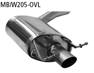 MERCEDES C-KLASSE - BASTUCK DUPLEX SPORTAUSPUFF ANLAGE AB OPF V.1 – Bild 4