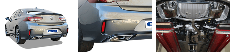 OPEL INSIGNIA GSI - DUPLEX SPORTAUSPUFF ANLAGE AB KAT – Bild 3