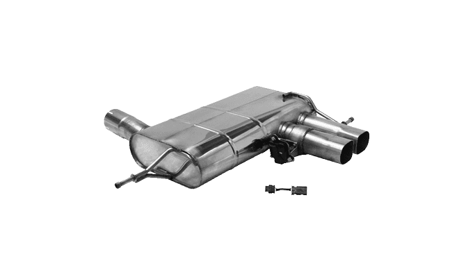 RENAULT MEGANE RS 280 - SPORT AUSPUFF ANLAGE AB OPF – Bild 2