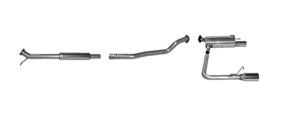 SUZUKI SWIFT (MZ/EZ) - BASTUCK DUPLEX SPORTAUSPUFF ANLAGE AB KAT