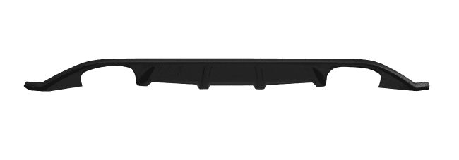 VW GOLF 7 - DUPLEX DIFFUSOR R STYLE
