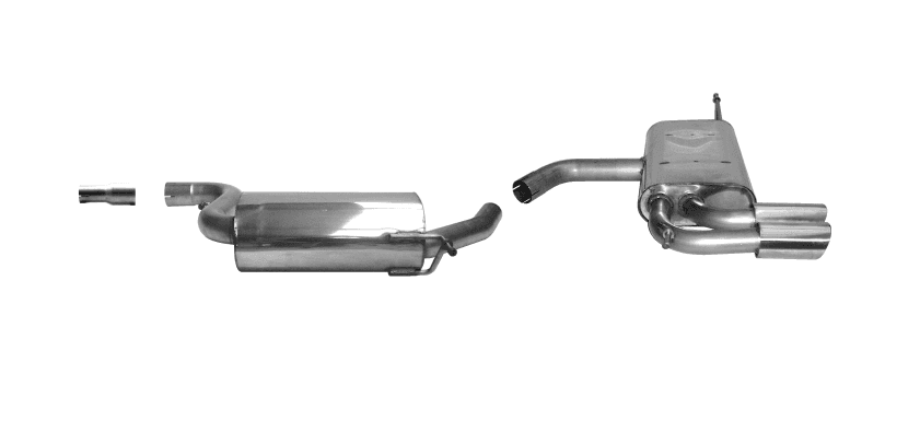 VW SCIROCCO - BASTUCK AUSPUFFANLAGE AB KATAYLSATOR
