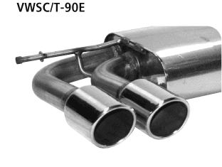 VW SCIROCCO - BASTUCK AUSPUFFANLAGE AB KATAYLSATOR – Bild 2