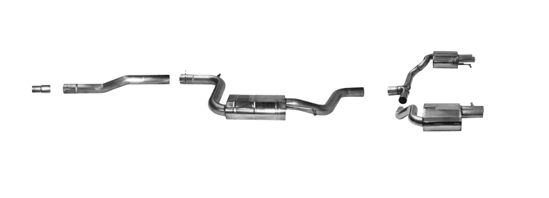 VW PASSAT - DUPLEX SPORTAUSPUFF ANLAGE AB KATALYSATOR