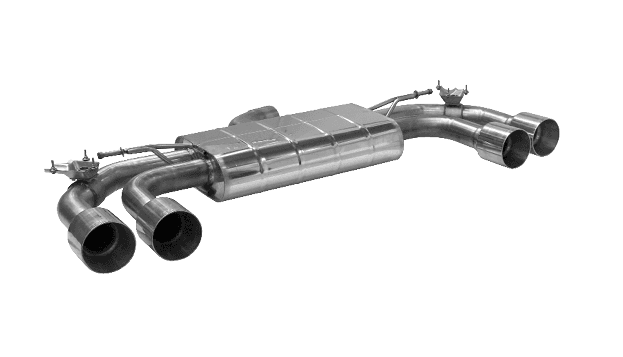 VW GOLF 8 R - DUPLEX SPORTAUSPUFF ANLAGE AB OPF Ø 76MM – Bild 2