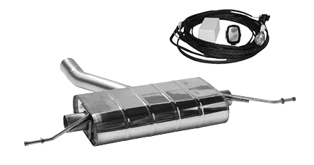 VOLVO S60 R-DESIGN - DUPLEX AUSPUFF ANLAGE Ø 70MM (GPS) – Bild 2