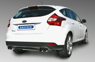 FORD FOCUS - Ø 70MM DUPLEX SPORTAUSPUFF ANLAGE – Bild 3