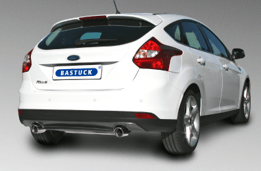 FORD FOCUS - Ø 70MM DUPLEX SPORTAUSPUFF ANLAGE – Bild 3