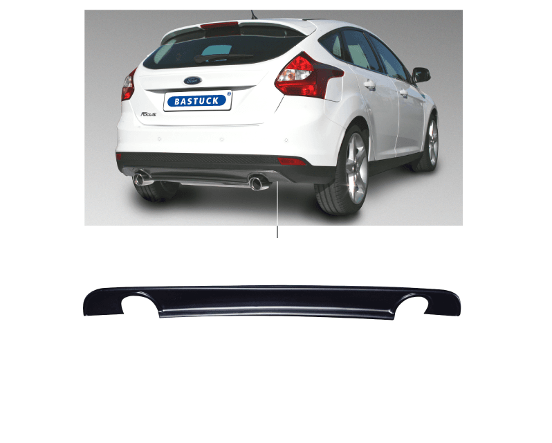 FORD FOCUS - Ø 70MM DUPLEX SPORTAUSPUFF ANLAGE – Bild 4
