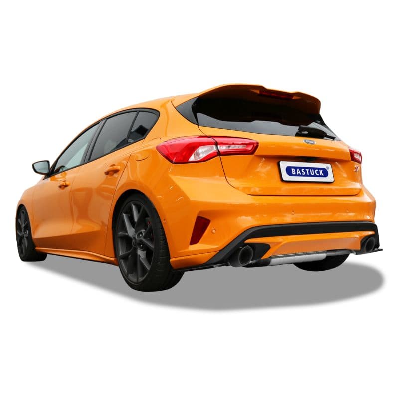 FORD FOCUS ST - Ø 70MM DUPLEX SPORT AUSPUFF ANLAGE AB OPF – Bild 3
