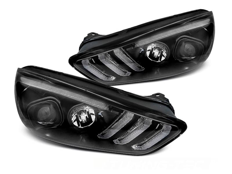 FORD FOCUS FACELIFT - LED TAGFAHRLICHT SCHEINWERFER (DYNAMIC