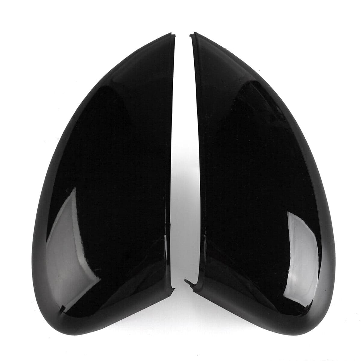 FORD FIESTA - SPIEGELKAPPEN SCHWARZ GLANZ V.1 – Bild 2