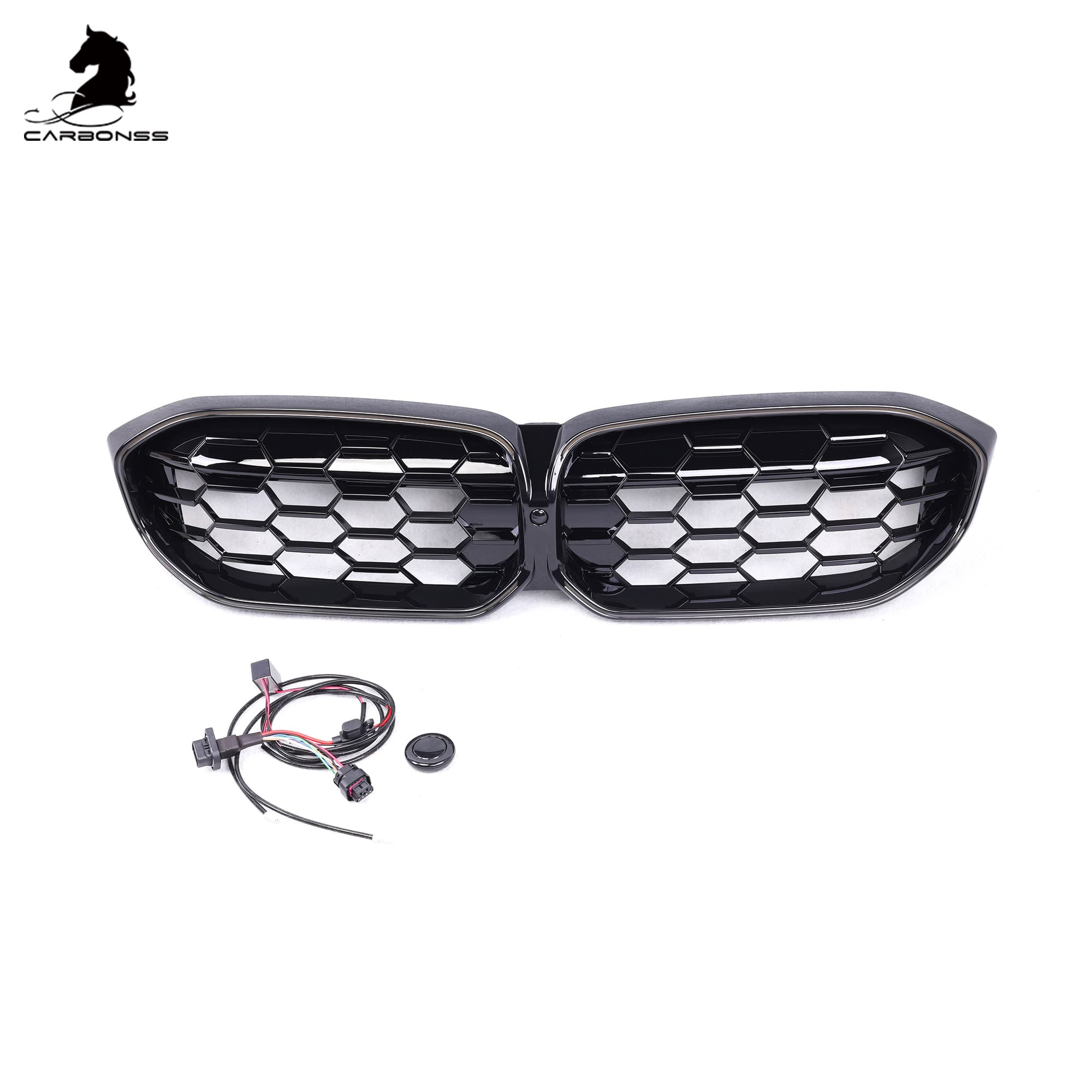 BMW G20 LCI - SPORTGRILL GLANZ MIT LED BELEUCHTUNG ICONIC GLOW V.4 – Bild 3