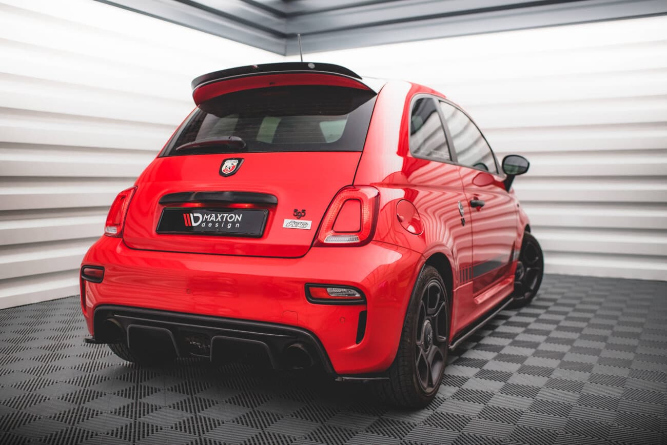 FIAT 500 ABARTH 2016+ - MAXTON DESIGN HECK SPOILER ABRISSKANTE DACHLIPPE – Bild 5