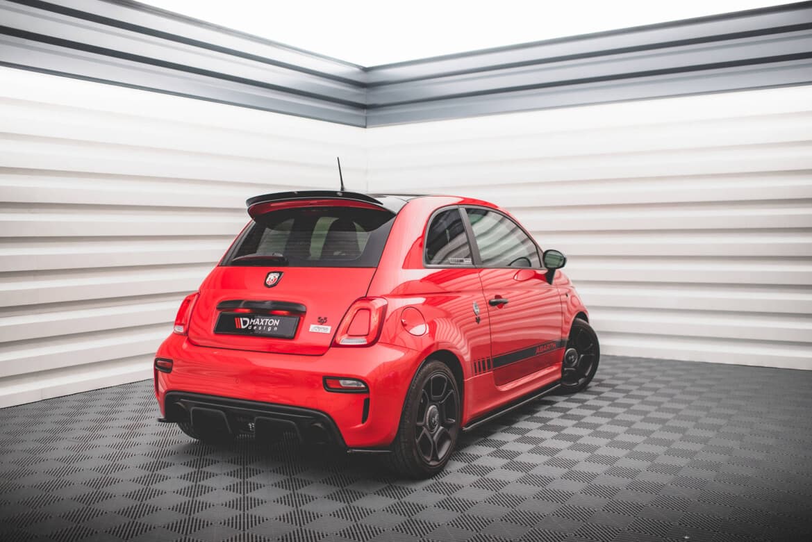 FIAT 500 ABARTH 2016+ - MAXTON DESIGN HECK ANSATZ SIDE FLAPS – Bild 2