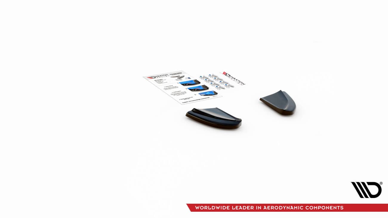 FIAT 500 ABARTH 2016+ - MAXTON DESIGN HECK ANSATZ SIDE FLAPS – Bild 3