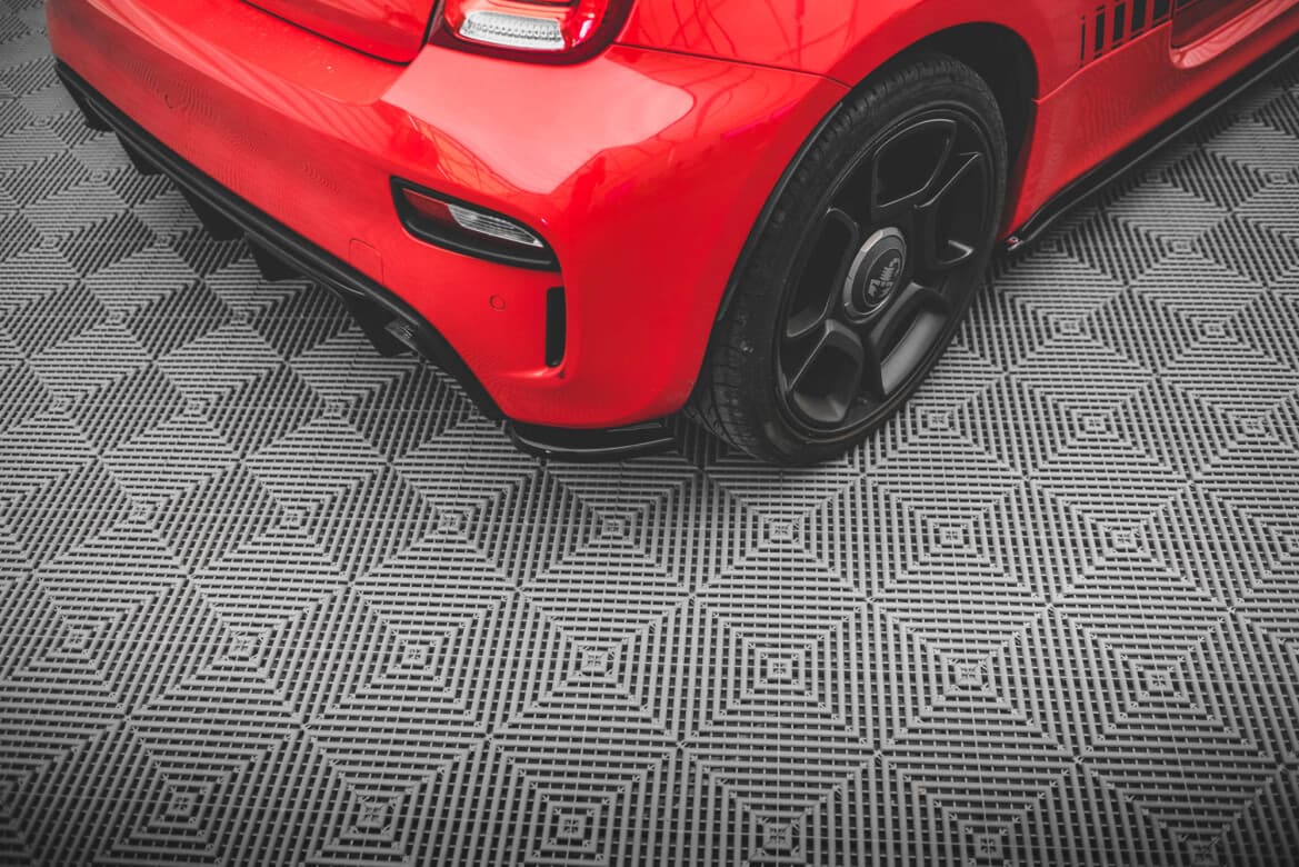 FIAT 500 ABARTH 2016+ - MAXTON DESIGN HECK ANSATZ SIDE FLAPS – Bild 5