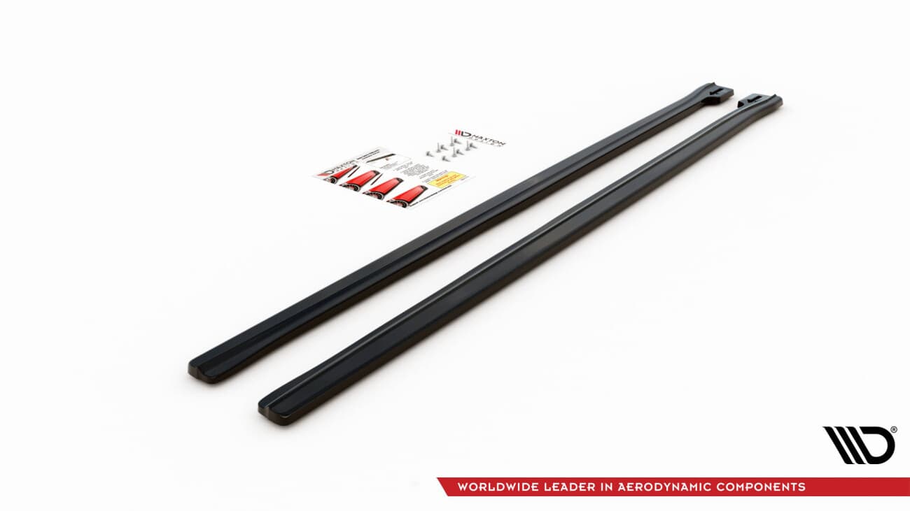 FIAT 500 ABARTH 2016+ - MAXTON DESIGN SEITENSCHWELLER ANSATZ CUP LEISTEN – Bild 4