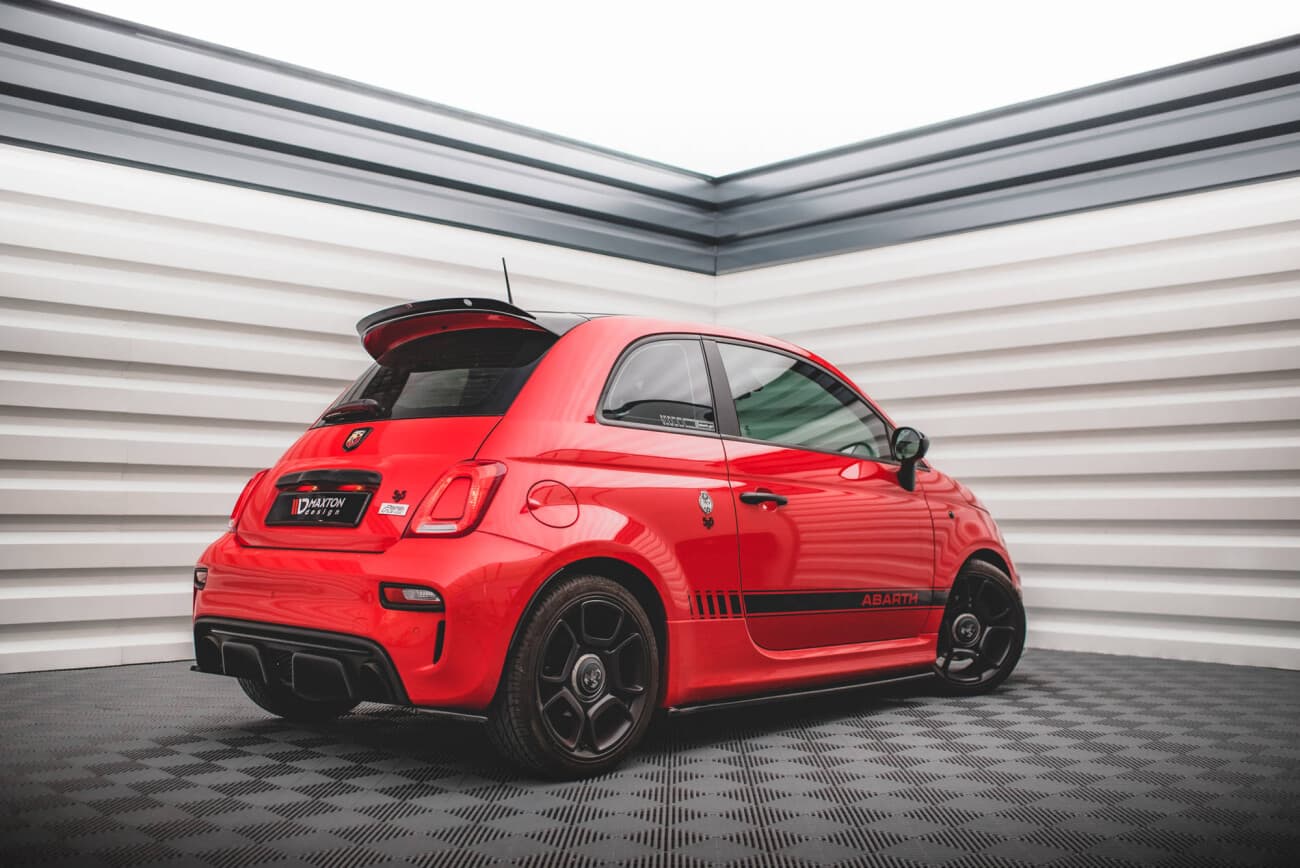 FIAT 500 ABARTH 2016+ - MAXTON DESIGN SEITENSCHWELLER ANSATZ CUP LEISTEN – Bild 5