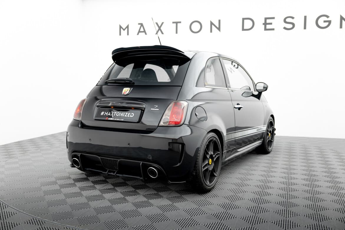 FIAT 500 ABARTH - MAXTON DESIGN HECK SPOILER ABRISSKANTE DACHLIPPE – Bild 4