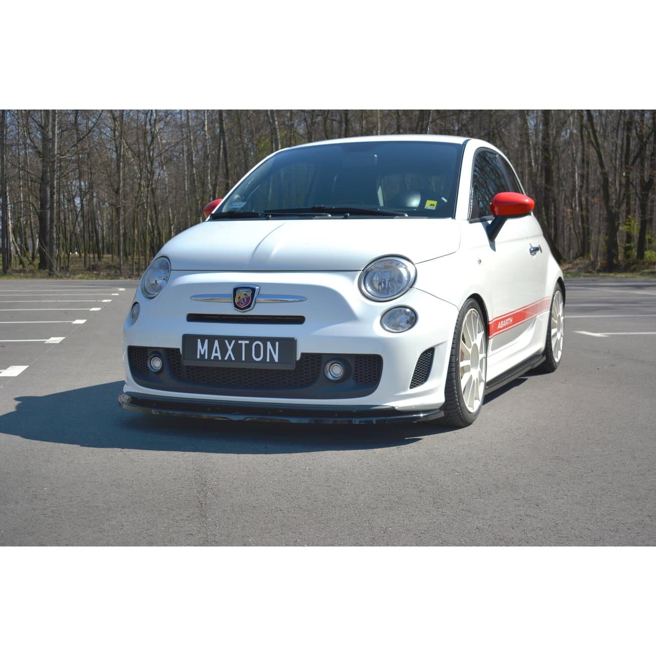 FIAT 500 ABARTH - MAXTON DESIGN FRONTSPOILER | CUPSPOILERLIPPE (DTC) – Bild 2