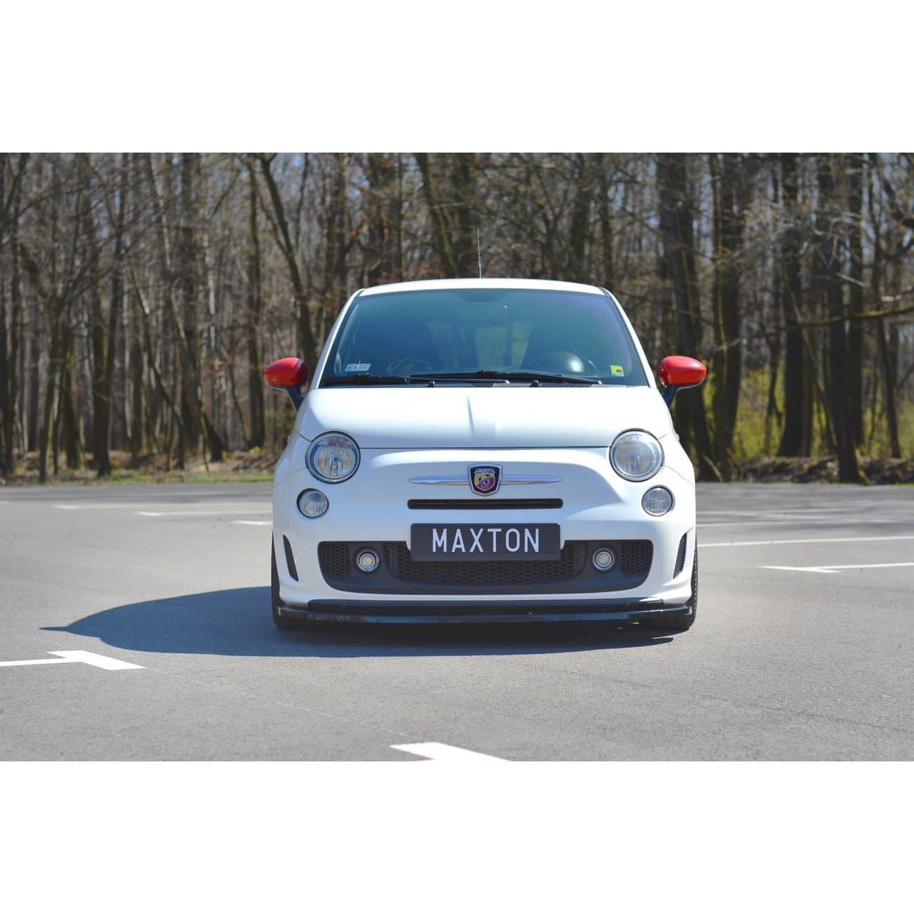 FIAT 500 ABARTH - MAXTON DESIGN FRONTSPOILER | CUPSPOILERLIPPE (DTC) – Bild 3