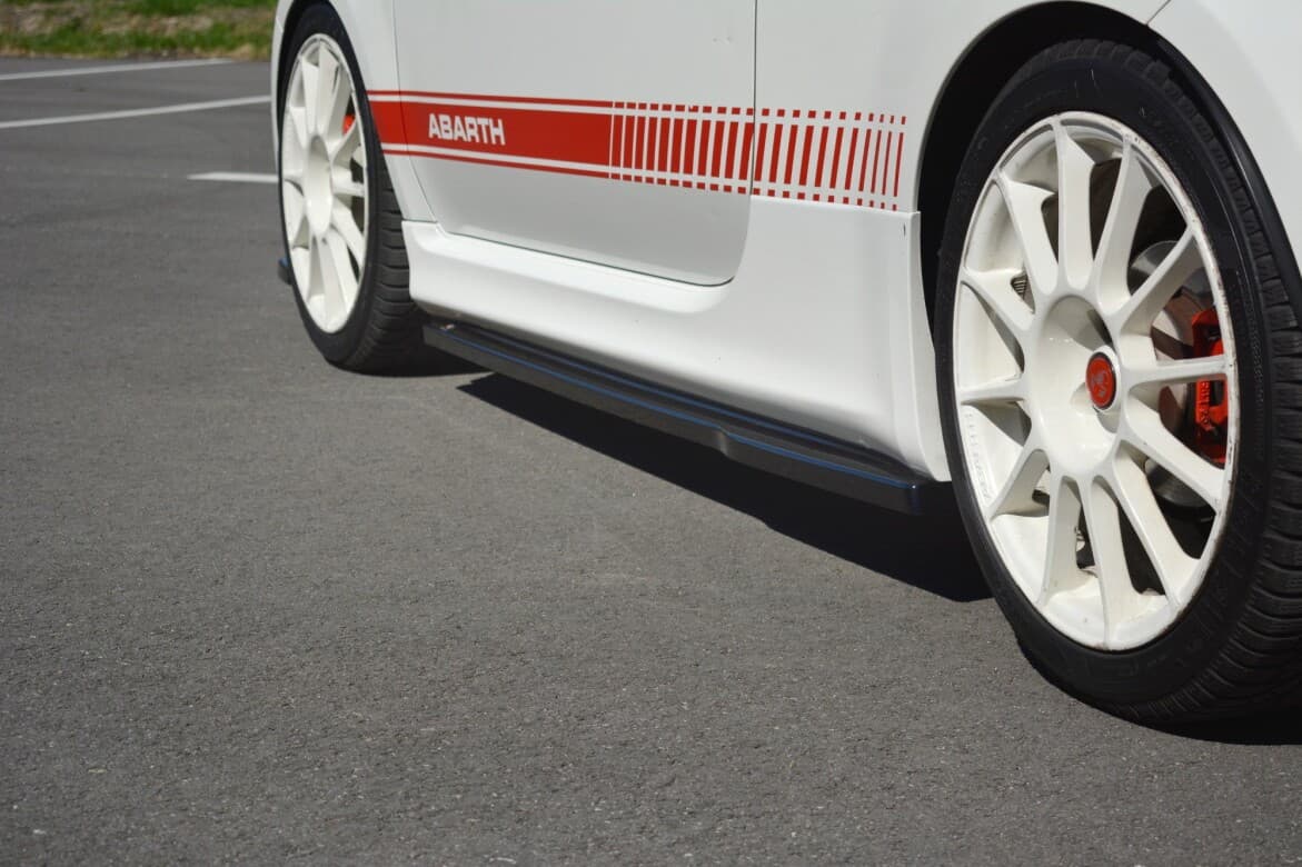 FIAT 500 ABARTH - MAXTON DESIGN SEITENSCHWELLER ANSATZ CUP LEISTEN – Bild 3