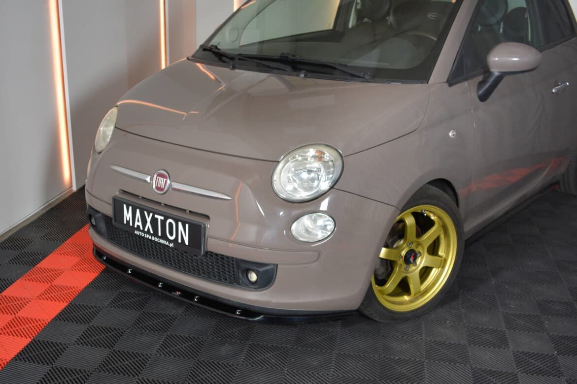 FIAT 500 - MAXTON DESIGN FRONTSPOILER | CUPSPOILERLIPPE V.1 – Bild 3