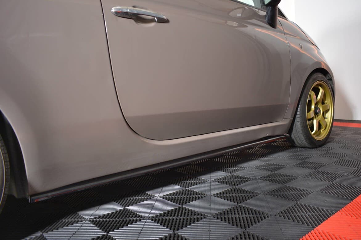 FIAT 500 - MAXTON DESIGN SEITENSCHWELLER ANSATZ CUP LEISTEN – Bild 2