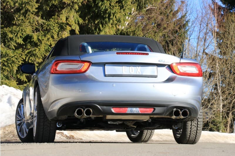 FIAT 124 SPIDER - FOX DUPLEX SPORTAUSPUFF – Bild 5