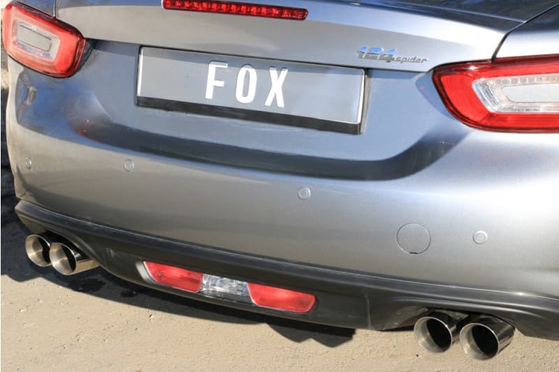 FIAT 124 SPIDER - FOX DUPLEX SPORTAUSPUFF – Bild 2