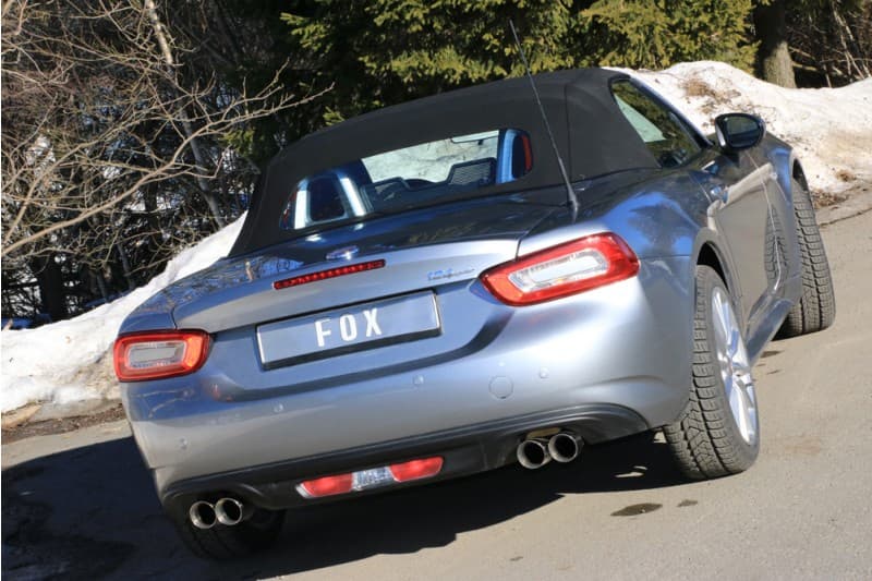 FIAT 124 SPIDER - FOX DUPLEX SPORTAUSPUFF – Bild 3