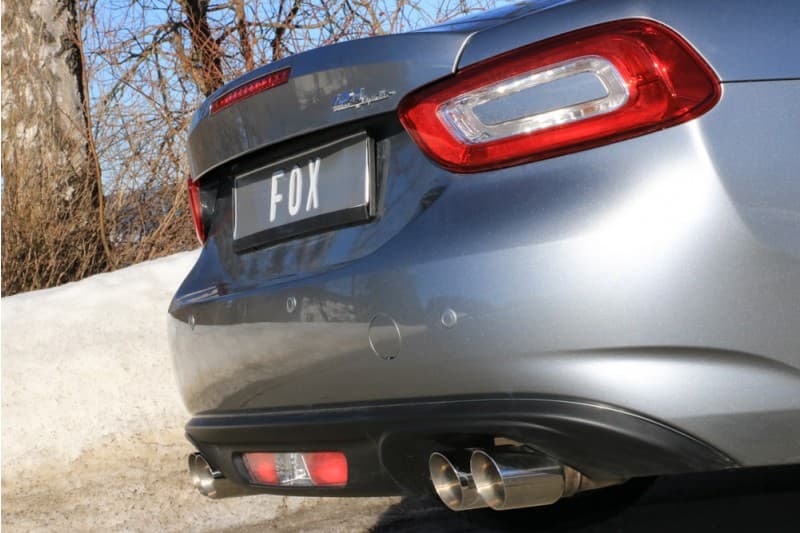 FIAT 124 SPIDER - FOX DUPLEX SPORTAUSPUFF – Bild 4