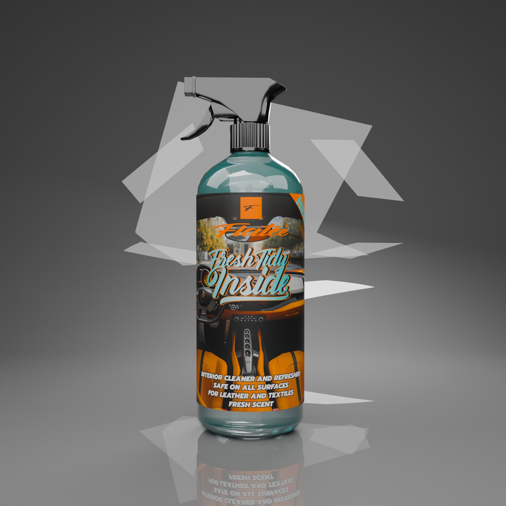 Flatee FreshTidy Inside (750ml) - Innenraumreiniger mit frischem Duft 18004