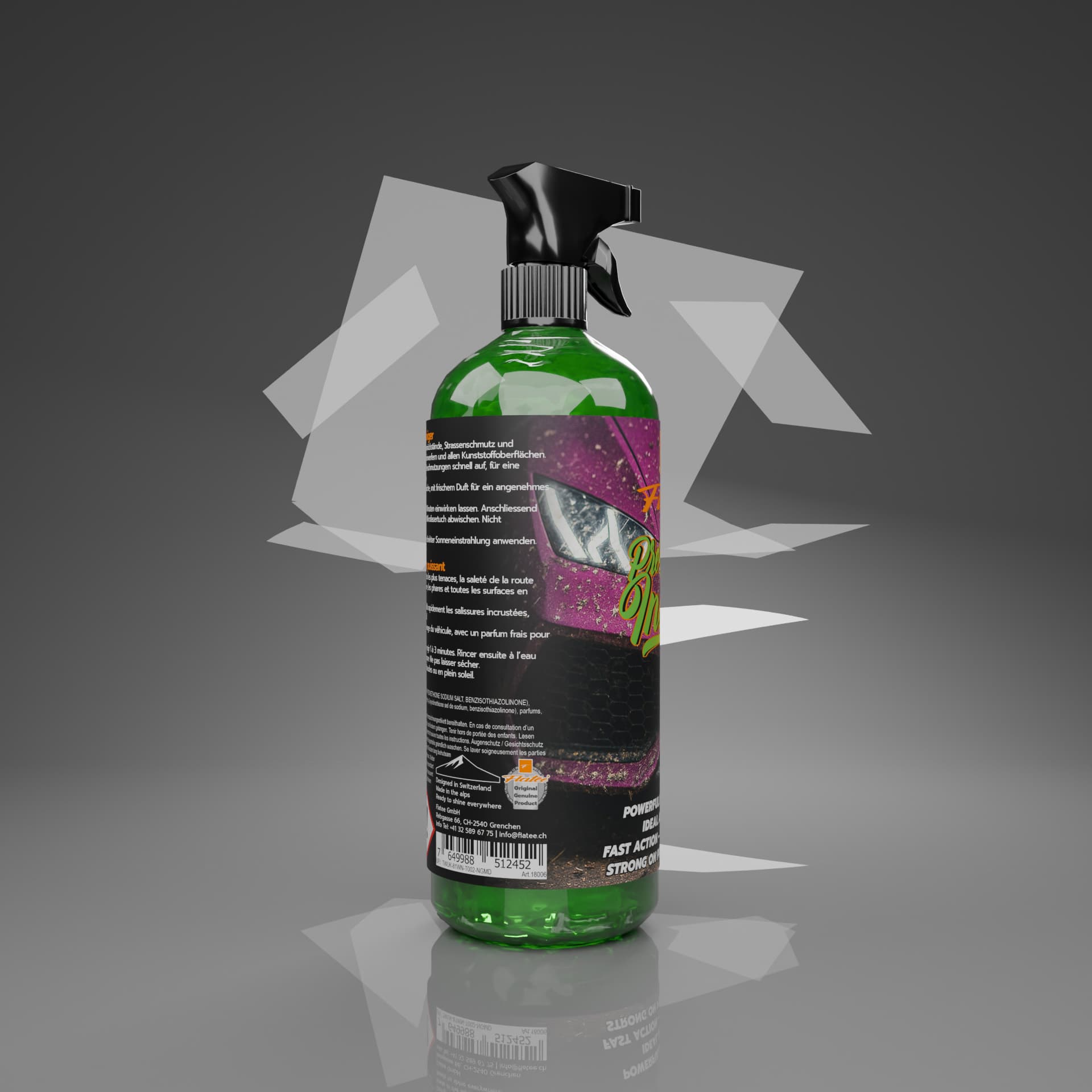 Flatee PreWash Insects (750ml) - Kraftvoller Insekten- und Vorreiniger 18006 – Bild 3